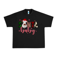 Black Santa baby Cow Urban Heavy Tee - JahusDesignShop