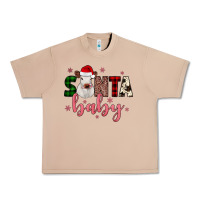 Burro Santa baby Cow Urban Heavy Tee - JahusDesignShop