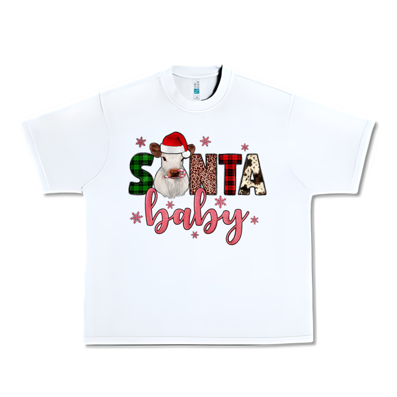 Santa Baby Cow Urban Heavy Tee by JahusDesignShop | Teevron