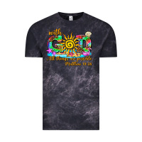 Cloud Black with god all things are possible summer Vintage Tee - AdoDesignShop