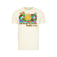 Vintage Arctic with god all things are possible summer Vintage Tee - AdoDesignShop