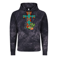 Cloud Black aztec cactus cross Vintage Hoodie - JahusDesignShop