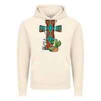 Vintage Artic aztec cactus cross Vintage Hoodie - JahusDesignShop