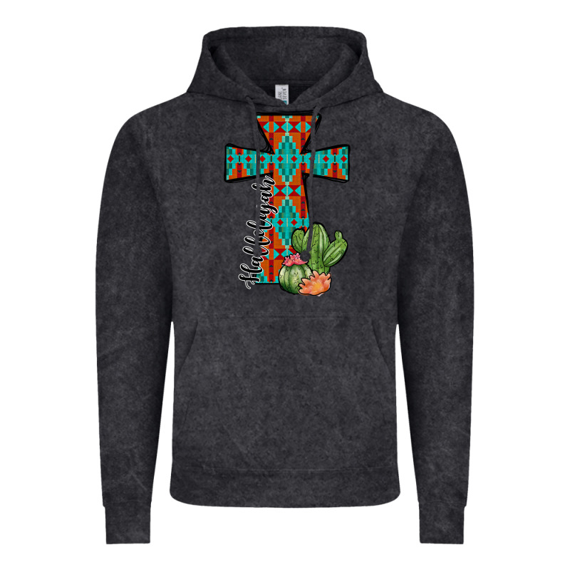 Aztec Cactus Cross Vintage Hoodie by JahusDesignShop | Teevron