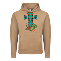 Vintage Coffee aztec cactus cross Vintage Hoodie - JahusDesignShop