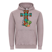 Vintage Zinc aztec cactus cross Vintage Hoodie - JahusDesignShop