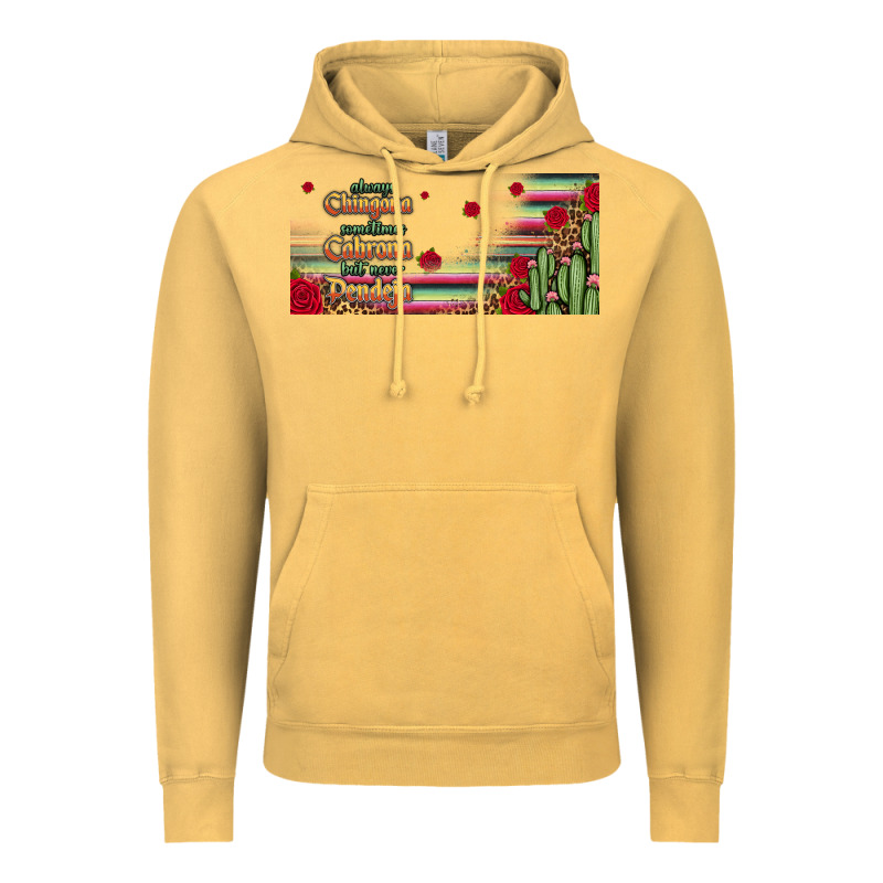 Always Chingona 16oz Libbey Cup Vintage Hoodie by HRA Design Shop | Teevron