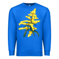 True Royal Botanical Goldenrod Premium Sweatshirt - LillyAllenDesigns
