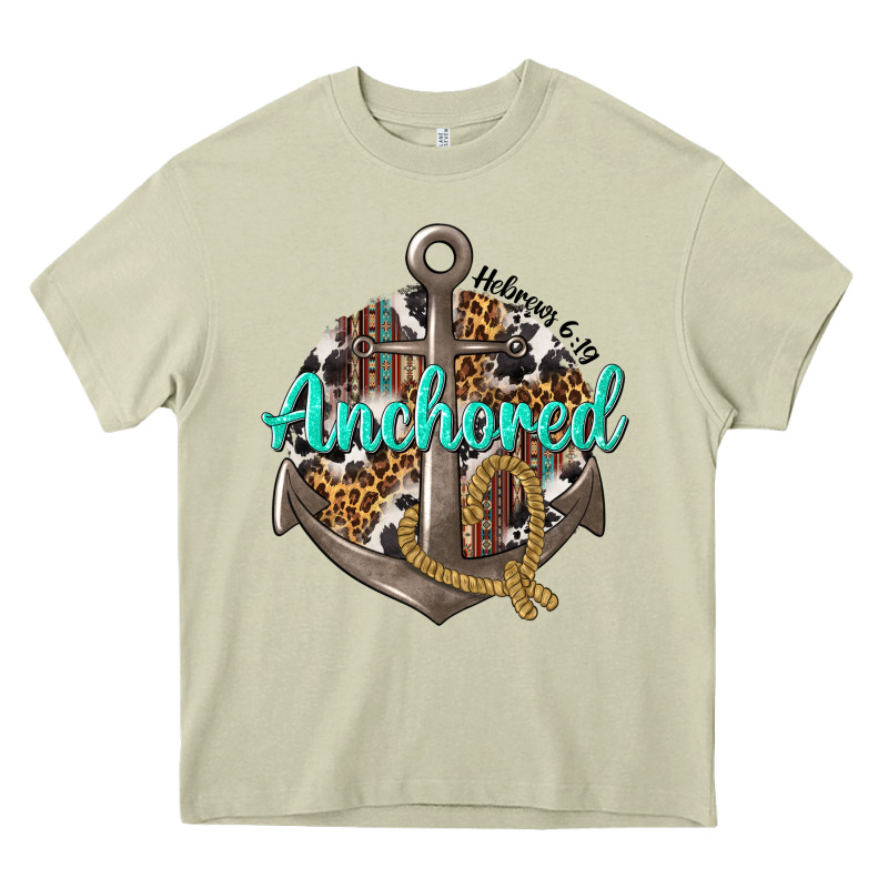 Anchored Hebrews 6 19 Heavy Core Tee by texasbilliewilder | Teevron