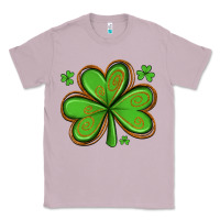 Lilac st patricks day shamrock with glitter Classic Tee - Artiststas