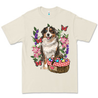 Bone Easter Aussie Australian Shepherd Premium Tee - RanaPortraitStore