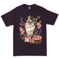 Plum Easter Aussie Australian Shepherd Premium Tee - RanaPortraitStore