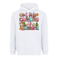 White but first cafecito y chisme Heavyweight Hoodie - LillyAllenDesigns