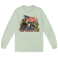 Matcha chill the fourth out cows 4th july america Long Sleeve Tee - NancyCooperArtShop