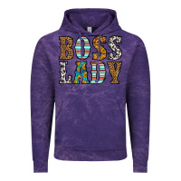 Cloud Purple western boss lady Vintage Hoodie - HRA Design Shop
