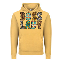 Vintage Mustard western boss lady Vintage Hoodie - HRA Design Shop