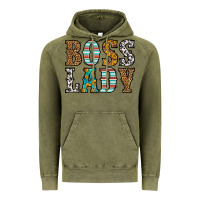 Vintage Olive western boss lady Vintage Hoodie - HRA Design Shop