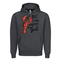 Smoke got a little cajun in my soul Zipper Hoodie - MaliasSmallBusiness