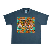 Midnight Navy western fall gnomes tumbler Urban Heavy Tee - Artiststas