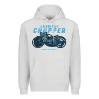 Dove Grey American Chopper Premium Hoodie - Bettercallsaul