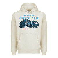 Oatmeal Heather American Chopper Premium Hoodie - Bettercallsaul