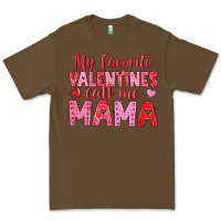 Cacao my favorite valentines call me mama Premium Tee - texasbilliewilder