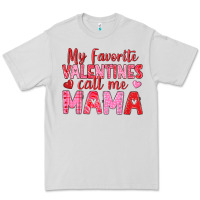 Dove Grey my favorite valentines call me mama Premium Tee - texasbilliewilder