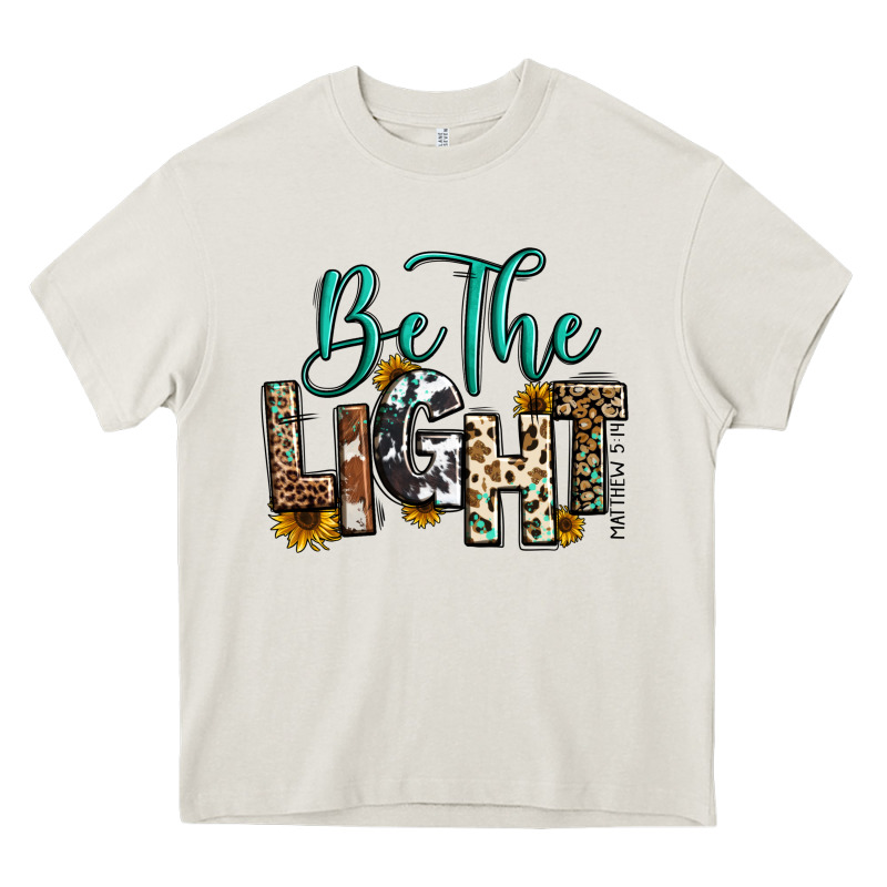 Be The Light Matthew 5 14 Heavy Core Tee by RanaPortraitStore | Teevron