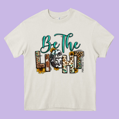 Heavy Core Tee be the light matthew 5 14