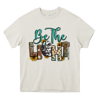 Cream be the light matthew 5 14 Heavy Core Tee - RanaPortraitStore