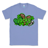 Colony Blue st patricks day lucky western hearts Classic Tee - Artiststas