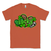 St Patricks Day Lucky Western Hearts Classic Tee | Teevron