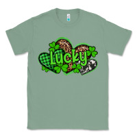Sage st patricks day lucky western hearts Classic Tee - Artiststas