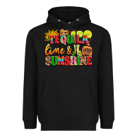 Black tequila lime and sunshine Heavyweight Hoodie - LillyAllenDesigns