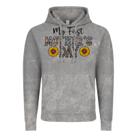 Cloud Rock my first mother's day Vintage Hoodie - CowhideDigitalArt