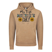 Vintage Coffee my first mother's day Vintage Hoodie - CowhideDigitalArt