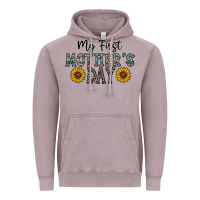 Vintage Zinc my first mother's day Vintage Hoodie - CowhideDigitalArt