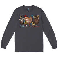 Smoke faith love freedom usa Long Sleeve Tee - NancyCooperArtShop
