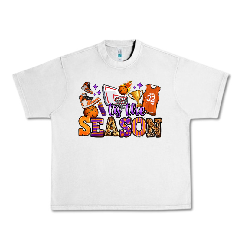 Tis The Season Basketball Urban Heavy Tee by Jasminsmagicworld | Teevron