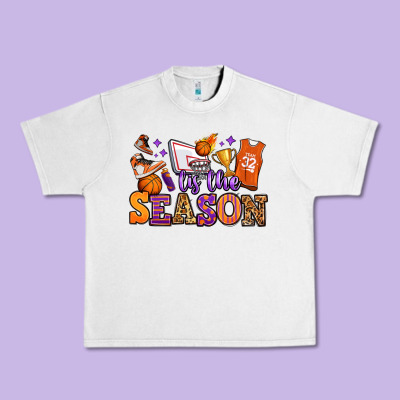 Tis The Season Basketball Urban Heavy Tee Designed By Jasminsmagicworld