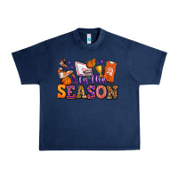 Navy tis the season basketball Urban Heavy Tee - Jasminsmagicworld