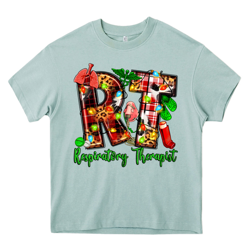 Christmas Respiratory Therapist Heavy Core Tee by Zillion Design Studio | Teevron
