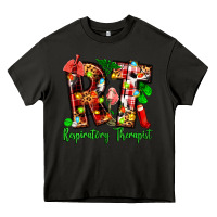 Asphalt christmas respiratory therapist Heavy Core Tee - Zillion Design Studio