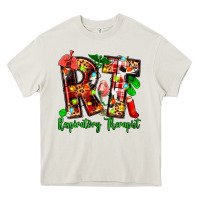 Cream christmas respiratory therapist Heavy Core Tee - Zillion Design Studio