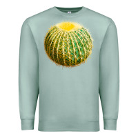 Seafoam Golden Barrel Cactus Premium Sweatshirt - LillyAllenDesigns