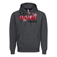 Smoke i am loved john 3 16 Zipper Hoodie - MaliasSmallBusiness