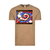 Vintage Coffee usa tie dye Vintage Tee - AdoDesignShop