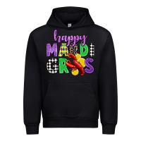 Black happy mardi gras Urban Hoodie - CowGirlArtShop