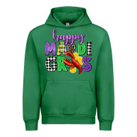 Emerald happy mardi gras Urban Hoodie - CowGirlArtShop