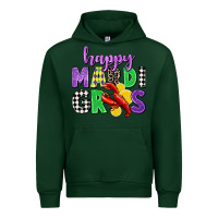 Forest Green happy mardi gras Urban Hoodie - CowGirlArtShop